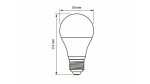LED source E27 8W A60 Cold White